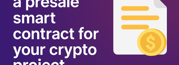I will develop a presale smart contract for your crypto project