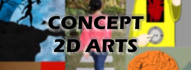 Concept 2d arts