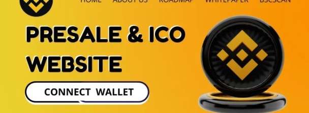 Create ico website, crypto and token presale website