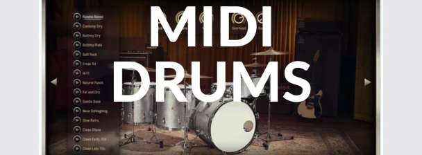 I will program and compose realistic drums for you