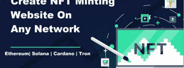 Develop nft minting website, marketplace and smart contract