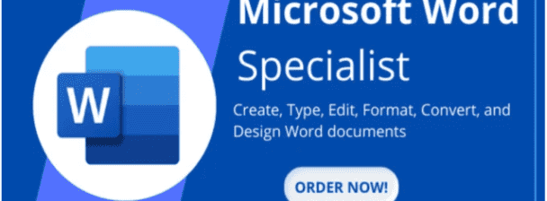I will help in  MS Word Typing, Editing ,Formatting, and PDF Conversion