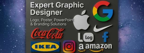 Expert Graphic Designer | Logo, Poster, PowerPoint & Branding Solutions
