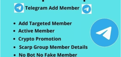 I will do telegram group fast promotion organic data entry web scraping, data scraper