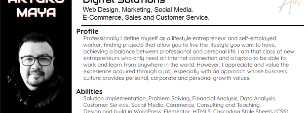 I can build web pages and web sites with WordPress and Elementor, low code with HTML5, CSS & JS if needed.