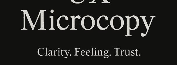 I will write clean, emotional UX microcopy for your app or website