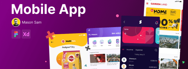 Mobile App Design: I will design a friendly, modern apps