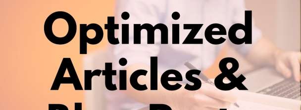I will write outstanding SEO articles and blog posts
