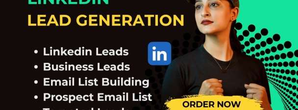 I will do LinkedIn Lead Generation, Prospect Email List, and Email Finding