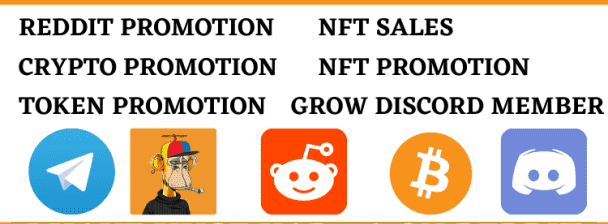 I will do viral promotion for crypto and NFT sales marketing