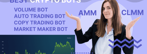 I will provide market maker bot, holder bot on Solana and EVM chain