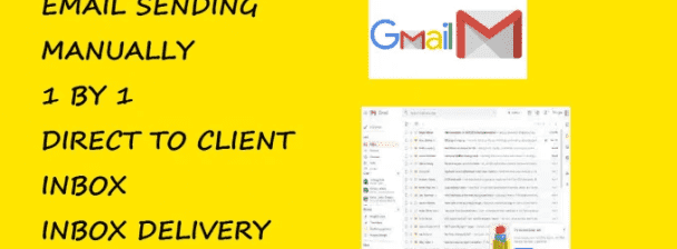 I will send 1000 emails manually 1 by 1 to receiver inbox direct