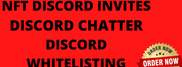 I will nft discord chat in your server with my team