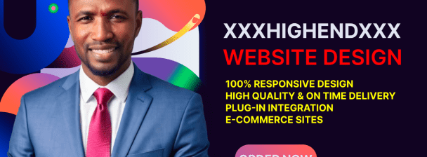I will design high quality website for you