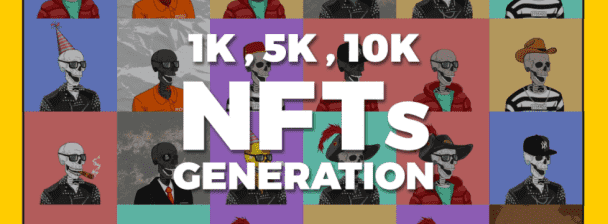 I will make 3d nft art collection of 1k to 100k for opensea