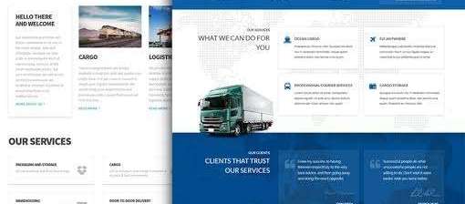 I will Professional Logistic Website Creation