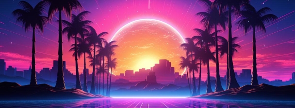I will produce 80s-inspired synthwave or deep house music