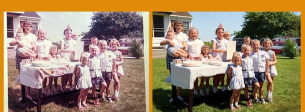 I will restore your old photos to perfection colorize, repair, revive faded memories ( 5 Pictures )
