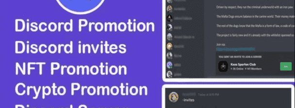 I will do discord promotion, discord server, discord invites