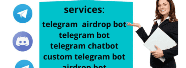 I will make high quality telegram airdrop bot for you