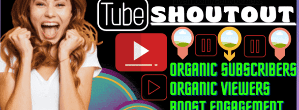 I Do  organic YouTube Video Promotion for channel monetization