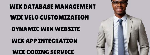 I will build your wix website wix coding or wix velo database