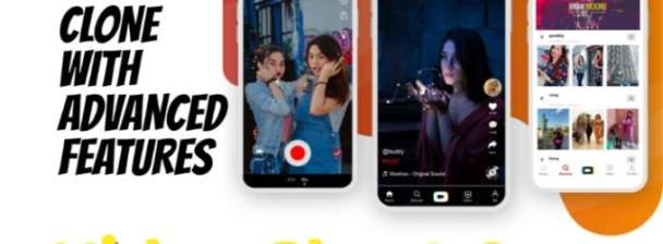 I will create custom tiktok clone with video promotion, live streaming and more