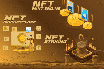 I will build nft mint, nft staking, nft marketplace