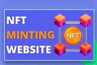 I will provide you NFT mint, stacking, marketplace project