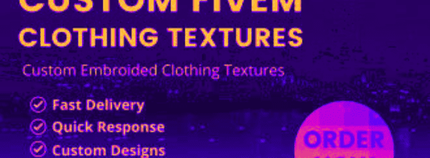 I will create custom design fivem clothes