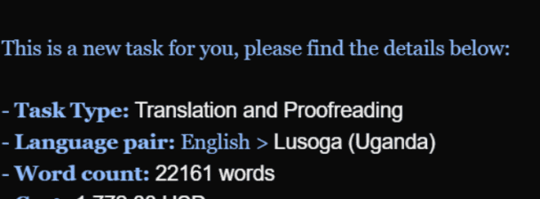 I will translate English to Luganda or Lusoga accurately and professionally
