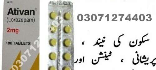 Ativan Tablet Price In  Karachi #03071274403