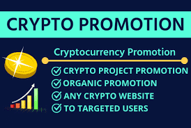 I will do crypto marketing token promotion