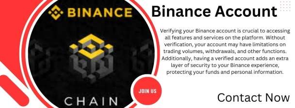 Buy Verified Binance Account -100% Safe, New & Old .