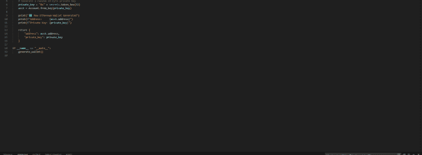 Simple Crypto Wallet Tool