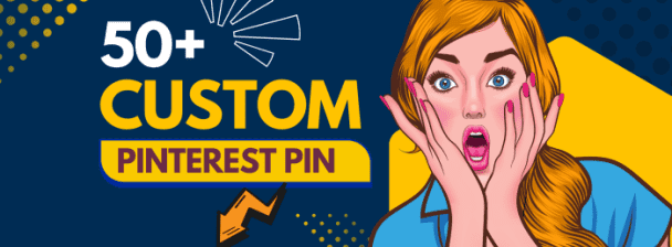 I Will Design 100+ Custom Pinterest Pin Design