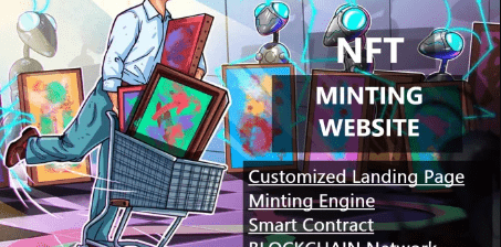 I will create nft minting website