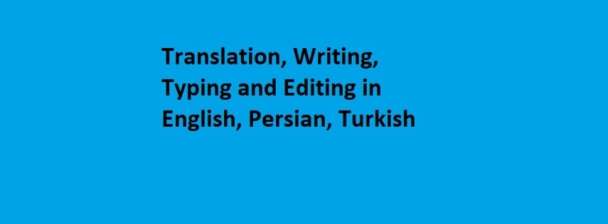 I am able to translate and type from English to Persian, turkish and vice versa.