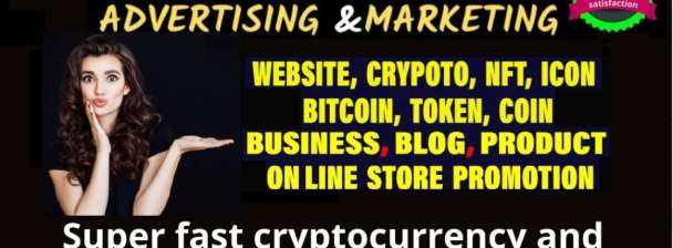 promote and advertise crypto, nft, discord,bitcoin marketing