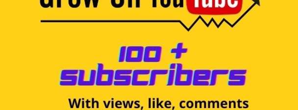 YouTube subscribers 100+