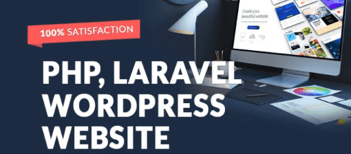 develop php ,lavarel web applications design