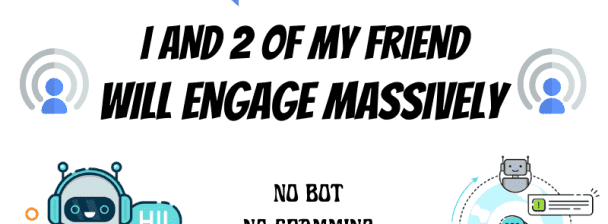 I will chat and engage organically in you discord server discord chat discord chatter