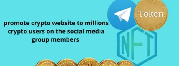 I will do telegram crypto members ,nft promotion