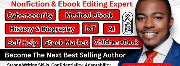 I will ghostwrite your dream nonfiction ebooks as an ebook ghost writer