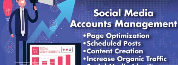 I will be your exclusive social media manager and designer