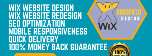 I will design and redesign wix website for your business