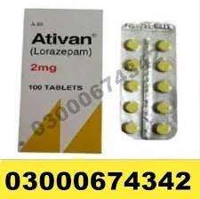 Ativan 2Mg Tablet In Pakistan=03000-674342 Available