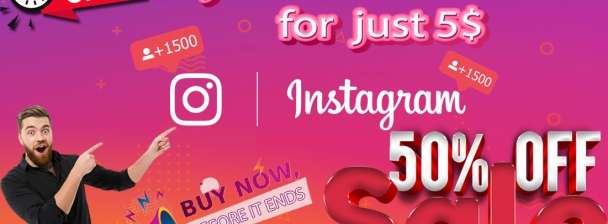 i will give you 1500 instagram followers for just 5 $