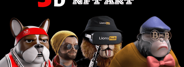 I will create 3d NFT Art, NFT Art, 10k NFT collection