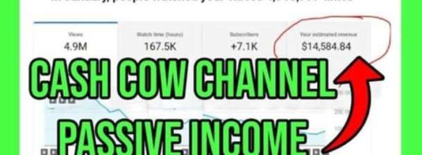 I do YouTube channel automation, create automated YouTube Cash Cow video